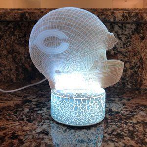 Chicago Bears 3D Helmet Desk Lamp